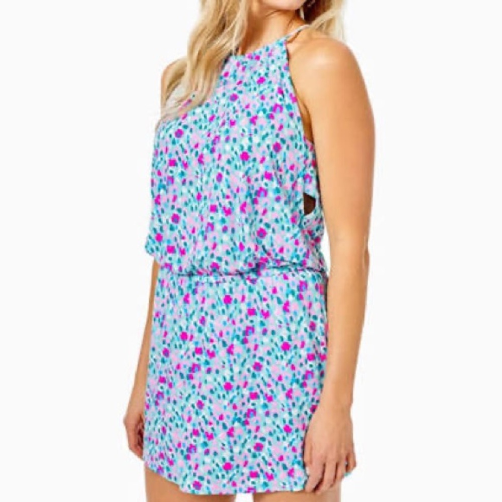 Lilly Pulitzer Gianni Skort Romper Medium